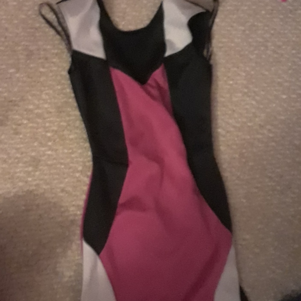 A thigh tight dress